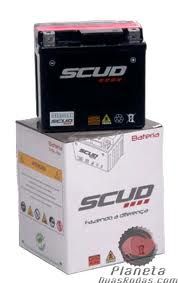 bateria Scud 4 ah com solução
